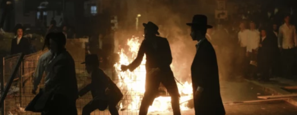 Israel: Cops Attack Orthodox Jews Rioting Against Military Service Order